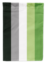 Load image into Gallery viewer, Aronmantic Pride Garden Flag – LGBTQ+ Inclusive Outdoor Yard Decor