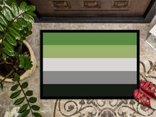 Load image into Gallery viewer, Aronmantic Pride Doormat - 24x36 Decorative Floor Mat – Indoor/Outdoor Rug with Artistic Flair