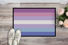 Load image into Gallery viewer, Bigender Pride Doormat - 18x27 Decorative Floor Mat – Indoor/Outdoor Rug with Artistic Flair