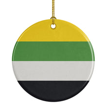 Load image into Gallery viewer, Skiliosexual Pride Ceramic Ornament