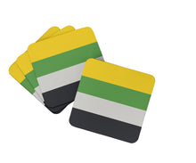 Load image into Gallery viewer, Skiliosexual Pride Foam Coaster