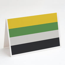 Load image into Gallery viewer, Skiliosexual Pride Greeting Cards -  Blank Note Cards – 8-Pack of Artist-Designed Cards with Envelopes