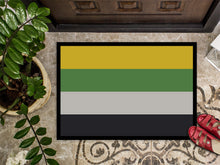 Load image into Gallery viewer, Skiliosexual Pride Doormat - 24x36 Decorative Floor Mat – Indoor/Outdoor Rug with Artistic Flair