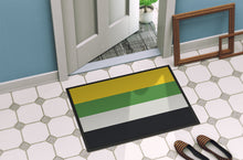 Load image into Gallery viewer, Skiliosexual Pride Doormat - 24x36 Decorative Floor Mat – Indoor/Outdoor Rug with Artistic Flair