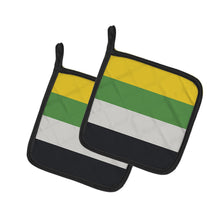 Load image into Gallery viewer, Skiliosexual Pride Pot Holders - Set of 2 - Heat-Resistant Kitchen Essentials