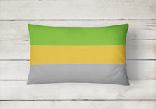 Load image into Gallery viewer, Lithromantic Pride Canvas Fabric Decorative Pillow