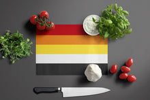 Load image into Gallery viewer, Lithsexual Pride Glass Cutting Boards – Durable, Decorative Kitchen Art Large
