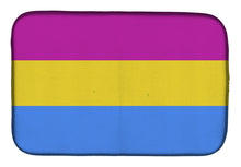Load image into Gallery viewer, Pansexual Pride Dish Drying Mat – Absorbent, Artistic Kitchen Essentials