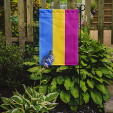 Load image into Gallery viewer, Pansexual Pride Garden Flag – LGBTQ+ Inclusive Outdoor Yard Decor