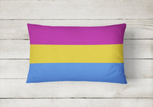 Load image into Gallery viewer, Pansexual Pride Canvas Fabric Decorative Pillow