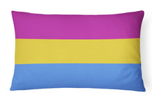 Load image into Gallery viewer, Pansexual Pride Canvas Fabric Decorative Pillow