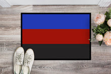 Load image into Gallery viewer, Polyamorous Pride Doormat - 24x36 Decorative Floor Mat – Indoor/Outdoor Rug with Artistic Flair