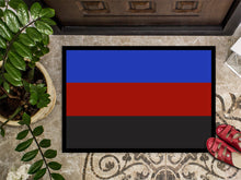 Load image into Gallery viewer, Polyamorous Pride Doormat - 18x27 Decorative Floor Mat – Indoor/Outdoor Rug with Artistic Flair