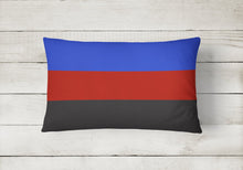 Load image into Gallery viewer, Polyamorous Pride Canvas Fabric Decorative Pillow
