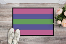 Load image into Gallery viewer, Trigender Pride Doormat - 18x27 Decorative Floor Mat – Indoor/Outdoor Rug with Artistic Flair