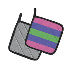 Load image into Gallery viewer, Trigender Pride Pot Holders - Set of 2 - Heat-Resistant Kitchen Essentials