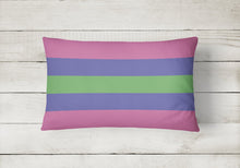 Load image into Gallery viewer, Trigender Pride Canvas Fabric Decorative Pillow