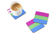 Load image into Gallery viewer, Polisexual Pride Foam Coaster