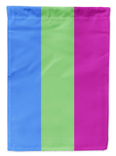 Load image into Gallery viewer, Polisexual Pride Garden Flag – LGBTQ+ Inclusive Outdoor Yard Decor