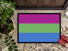 Load image into Gallery viewer, Polisexual Pride Doormat - 24x36 Decorative Floor Mat – Indoor/Outdoor Rug with Artistic Flair