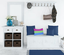 Load image into Gallery viewer, Polisexual Pride Canvas Fabric Decorative Pillow