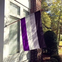 Load image into Gallery viewer, Asexual Pride Flag Canvas House Size