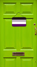 Load image into Gallery viewer, Asexual Pride Wall or Door Hanging Prints