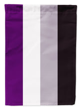 Load image into Gallery viewer, Asexual Pride Garden Flag – LGBTQ+ Inclusive Outdoor Yard Decor