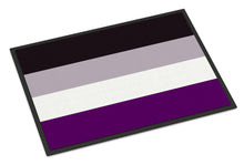 Load image into Gallery viewer, Asexual Pride Doormat - 24x36 Decorative Floor Mat – Indoor/Outdoor Rug with Artistic Flair