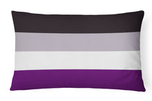 Load image into Gallery viewer, Asexual Pride Canvas Fabric Decorative Pillow