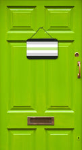 Load image into Gallery viewer, Agender Pride Wall or Door Hanging Prints