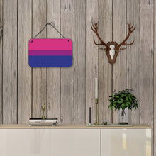 Load image into Gallery viewer, Bisexual Pride Wall or Door Hanging Prints