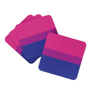 Load image into Gallery viewer, Bisexual Pride Foam Coaster