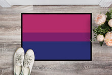 Load image into Gallery viewer, Bisexual Pride Doormat - 18x27 Decorative Floor Mat – Indoor/Outdoor Rug with Artistic Flair