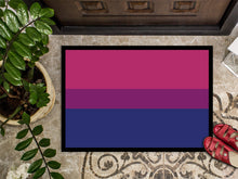 Load image into Gallery viewer, Bisexual Pride Doormat - 18x27 Decorative Floor Mat – Indoor/Outdoor Rug with Artistic Flair