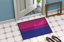 Load image into Gallery viewer, Bisexual Pride Doormat - 18x27 Decorative Floor Mat – Indoor/Outdoor Rug with Artistic Flair