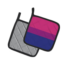 Load image into Gallery viewer, Bisexual Pride Pot Holders - Set of 2 - Heat-Resistant Kitchen Essentials