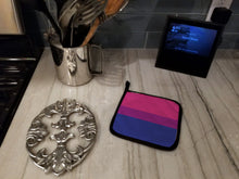 Load image into Gallery viewer, Bisexual Pride Pot Holders - Set of 2 - Heat-Resistant Kitchen Essentials