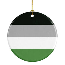 Load image into Gallery viewer, Androphilia Pride Ceramic Ornament