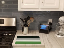 Load image into Gallery viewer, Androphilia Pride Glass Cutting Boards – Durable, Decorative Kitchen Art Large