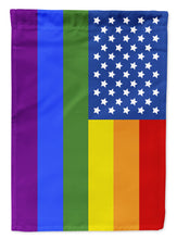 Load image into Gallery viewer, USA Gay Pride Flag Canvas House Size