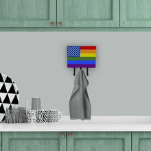 Load image into Gallery viewer, USA Gay Pride Leash or Key Holder