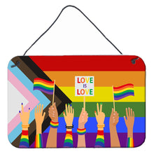 Load image into Gallery viewer, Gay Pride Parade Progress Pride Wall or Door Hanging Prints
