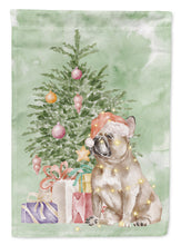 Load image into Gallery viewer, Christmas French Bulldog Fawn Garden Flag – Decorative Outdoor Yard Flag