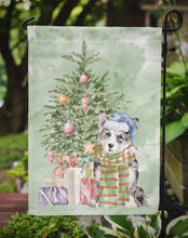 Load image into Gallery viewer, Christmas Cardigan Corgi Blue Merle Garden Flag – Decorative Outdoor Yard Flag