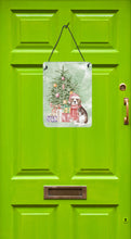 Load image into Gallery viewer, Christmas Beagle Puppy Wall or Door Hanging Prints