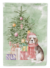 Load image into Gallery viewer, Christmas Beagle Puppy Garden Flag – Decorative Outdoor Yard Flag