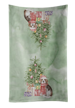 Load image into Gallery viewer, Christmas Beagle Puppy Kitchen Towel