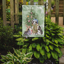 Load image into Gallery viewer, Christmas Australian Shepherd Puppy Garden Flag – Decorative Outdoor Yard Flag