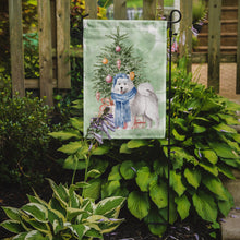 Load image into Gallery viewer, Christmas Samoyed #2 Garden Flag – Decorative Outdoor Yard Flag
